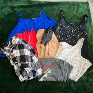 7 Assorted Women's Express Clothing Bundle